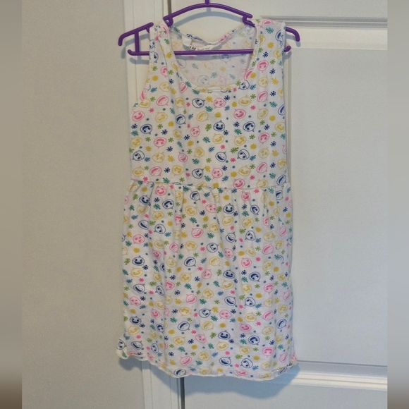 Girls smiley face dress by H&M size 8/10 or medium - Picture 1 of 5